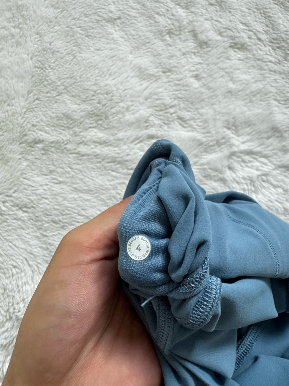 LULULEMON | Align High Rise Short 6” In Washed Denim - Picture 8 of 8